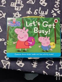 PEPPA PIG LETS GET BUSY 小猪佩奇英文原版