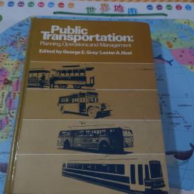 Public Transportation Planning Operations and Management