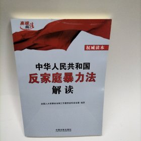 中华人民共和国反家庭暴力法解读