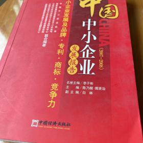 中国中小企业发展报告（20072008）