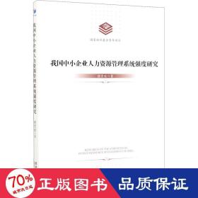 我国中小企业人力资源管理系统强度研究 社科其他 唐贵瑶