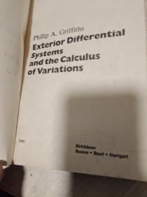 外微分系统与变分法 【英文版】 ，小16开