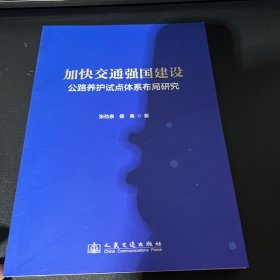 加快交通强国建设公路养护试点体系布局研究 交通运输 张劲泉,杨亮 新华正版