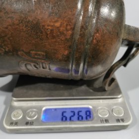 黄铜纯铜铃铛收藏古玩铜器 重约626克