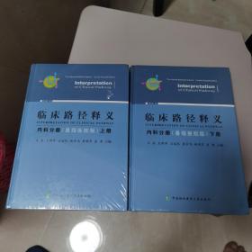 【塑封未拆全新】临床路径释义·内科分册（县级医院版）上下全两册