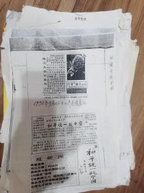 中国近代史学会第一、二届理事王景瑜先生手稿及相关信件（手写的有40多张），打印资料有几十张
