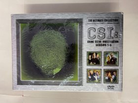 CSI CRIME SCENE INVESTIGATION SEASON 1-6  38碟装DVD  （未拆封）