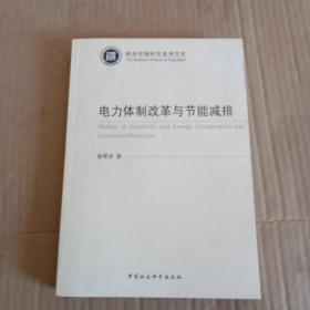 电力体制改革与节能减排/政府管制研究系列文库