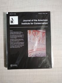 多期可选JournaloftheAmericanInstituteforConservation 2022年往期杂志单本价