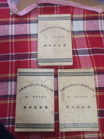 地质勘探队野外记录薄（三本内均有工作记录。详见照片）