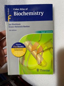 现货 英文版 Color Atlas of Biochemistry  生物化学彩色图谱