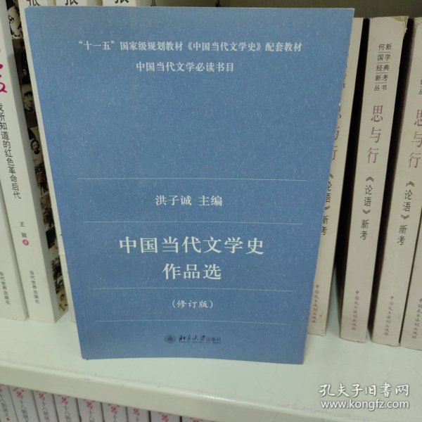 中国当代文学史作品选