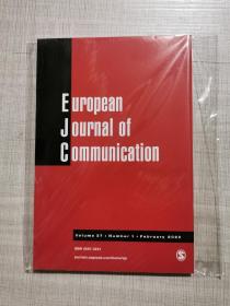 多期可选 European journal of communication 2022年2月单本价