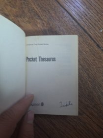LONGMAN POCKET THESAURUS