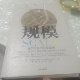 规模：复杂世界的简单法则，内页干净