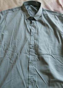 短袖衬衫（青色商场剪标打折  没穿过 规格190  43号）