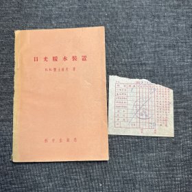 日光暖水装置（附1957年购书小票）