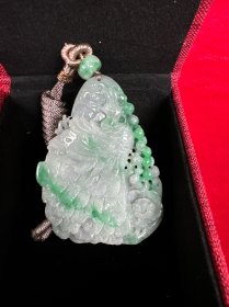 翡翠凤凰挂件！拍照如图
