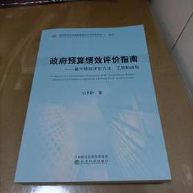 政府预算绩效评价指南——基于绩效评价方法、工具和流程