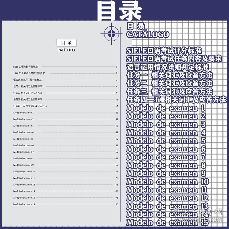 西班牙语SIELE考试口语高分指南 A1-C1