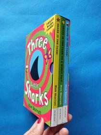 three little sharks Nick sharratt【三本合售有外盒】