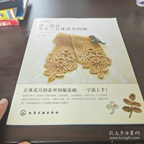 我爱编织：第一次玩爱尔兰立体蕾丝钩编