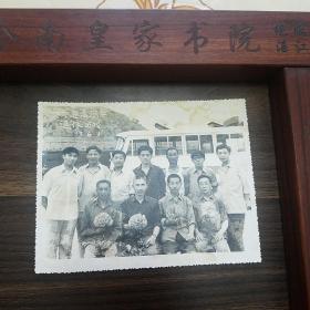 80年代初.老照片.黑白照片5张.送战友.送友人.老职工