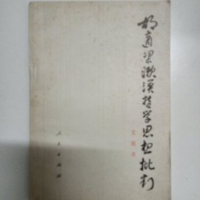 胡适梁漱溟哲学思想批判