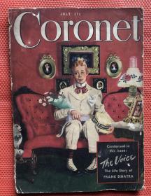 英文老雜志，Coronet（1947年7月號），