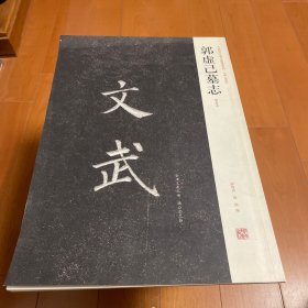中国历代名碑名帖精选系列 郭虚己墓志 初拓本