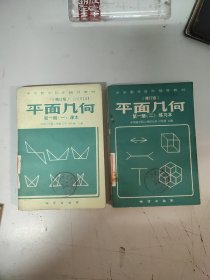 中学数学自学辅导教材.平面几何(第一册(一)课本+第一册(二)练习本(修订版）