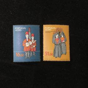 Q313葡萄牙邮票全新一套