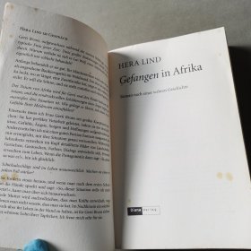 德语小说 Gefangen in Afrika: Roman nach einer wahren Geschichte