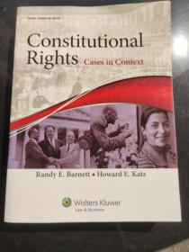 Constitutional Rights: Cases in Context (Aspen Casebook)[宪法权利：背景中的案例]英文原版大16开厚重册