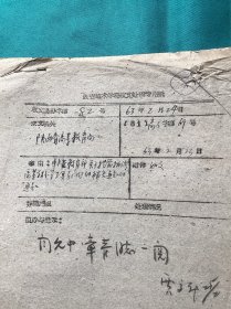 1963年西安美术学院转发教育部关于提前抽调高等学校学生复学问题的补充的通知