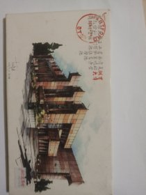 百年湖大 明信片12张合售