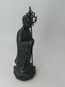 纯铜佛像 地藏王菩萨 高20厘米（乙酉2005年）
