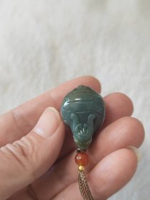 和田玉龙龟吊坠油性足寓意好雕工精致材质细腻按图发货一物一图D022