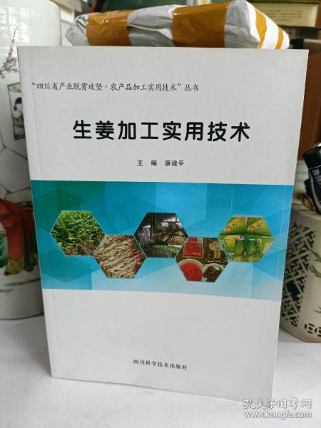 生姜加工实用技术/“四川省产业脱贫攻坚·农产品加工实用技术”丛书