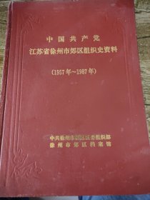 江苏省徐州.郊区组织.史