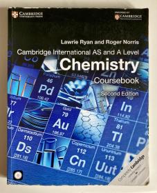 Cambridge AS and A-Level Chemistry Coursebook Second Edition 原版高中化学教科书 有光盘