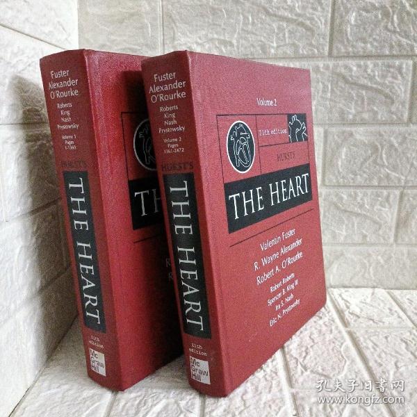 HURST‘S THE HEART 11th Edition 赫斯特的心脏 （两本合售）