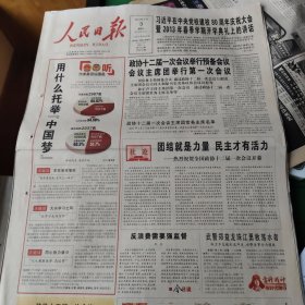 2013年3月3日人民日报