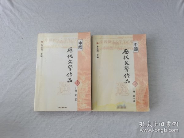 中国历代文学作品  上 （上编 第二册）