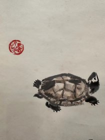 张继馨 原装原裱立轴