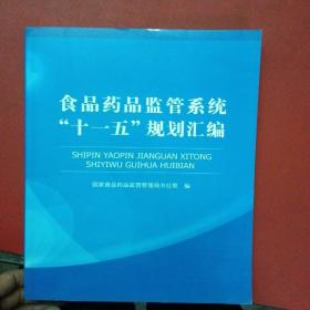 食品 药品监管系统“十一五“”规划汇编