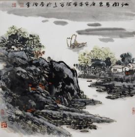 （江南春色）2009年作，请注意画作尺寸，作品画家本人提供，概不议价