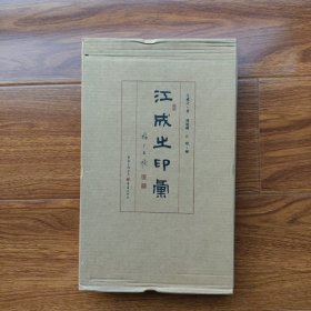 江成之印汇（16开精装函套 一版一印）