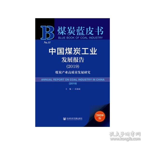 煤炭蓝皮书：中国煤炭工业发展报告（2019）