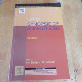 LEE'S SYNOPSIS OF ANAESTHESIA  （李麻醉简介）  13th  Edition